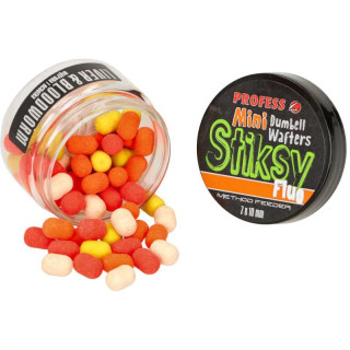 PROFESS DUMBELL WAFTERS STIKSY FLUO 7*10mm MIX KOLORÓW