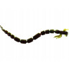 Westin BloodTeez Worm 7,5cm 1g Black/Chartreuse 8pcs 