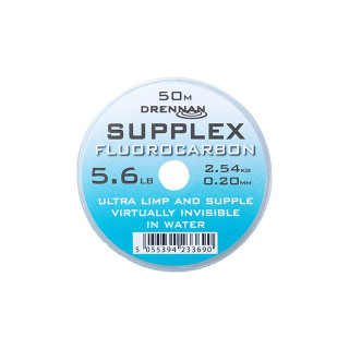 Żyłka Drennan Supplex FLUOROCARBON 0.20MM 50M 2.54KG 5.6LB LCSPXF056