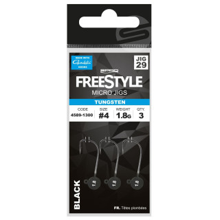 Spro Tungsten Micro JIG29 BLACK 2.7G nr 4