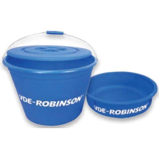 Vde-Robinson Wiadro Z miską i przykrywką 25 litrów