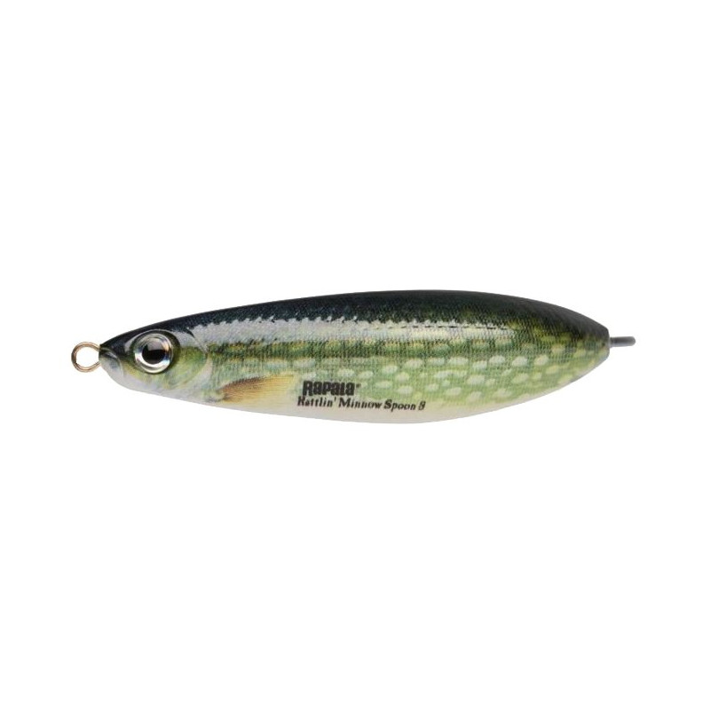 WOBLER RAPALA RATTLIN' MINNOW SPOON RMSR08 PK