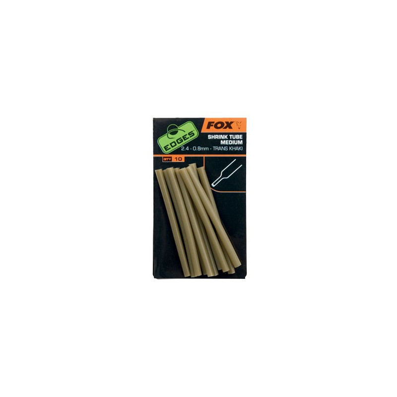 Rurki Termokurczliwe Edges SHRINK TUBE MEDIUM 2.4-0.8MM TRANS KHAKI CAC570