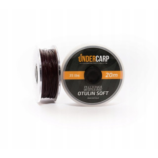 UnderCarp Plecionka przyponowa w otulinie 20m/35lbs OTULIN SOFT b