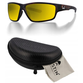 Westin okulary W6 Sport 20 Matte Brown Stripe-LB Brown LM Yellow AR Green