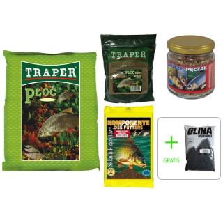 Zanęta na PŁOĆ - pakiet standard 4,85kg