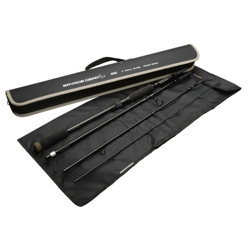 Wędka SG SG2 MEDIUM GAME TRAVEL 7'1" 215CM 10-40G 4SEC Wędka SG SG2 MEDIUM GAME TRAVEL 7'1" 215CM 10-40G 4SEC