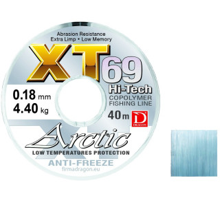 Żyłka Dragon Xt69 ARCTIC 0.12/40M/36-15-012