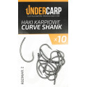 UnderCarp Teflonowe haki karpiowe CURVE SHANK 2 UC21 UnderCarp Teflonowe haki karpiowe CURVE SHANK 2 UC21