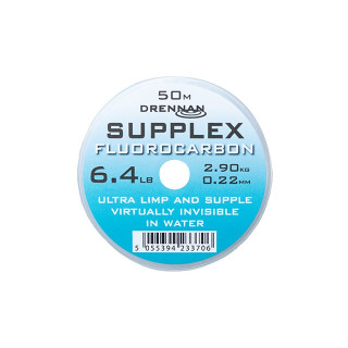 Żyłka Drennan Supplex FLUOROCARBON 0.22MM 50M 2.90KG 6.4LB LCSPXF064