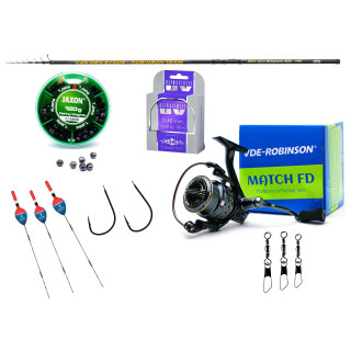 Zestaw SPŁAWIKOWY na rzekę - pakiet Deluxe 6m