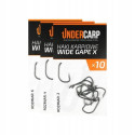 UnderCarp Teflonowe haki karpiowe WIDE GAPE 10 UC18 UnderCarp Teflonowe haki karpiowe WIDE GAPE 10 UC18