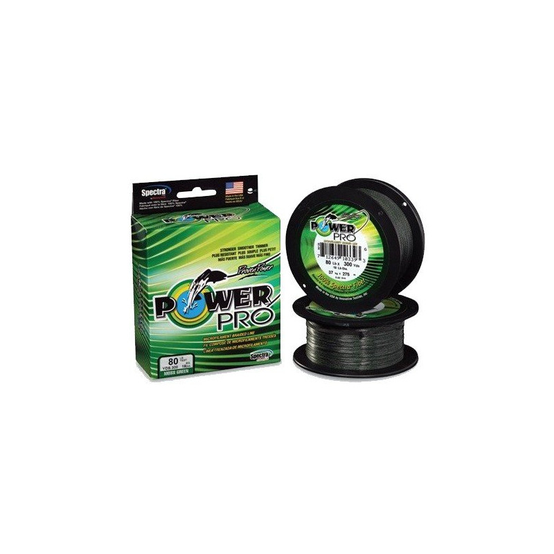Shimano Plecionka Power Pro 0,15mm 1m 9kg/20lb Moss Green Shimano Plecionka Power Pro 0,15mm 1m 9kg/20lb Moss Green