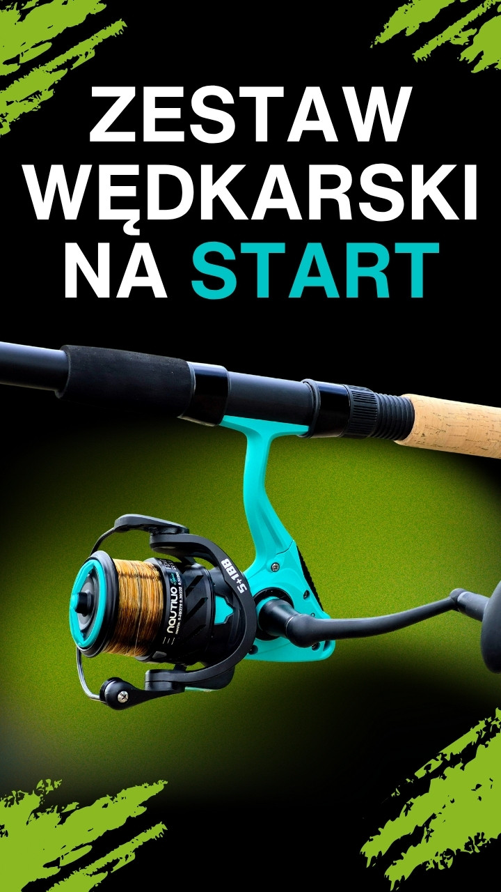  Zestaw wędkarski na start