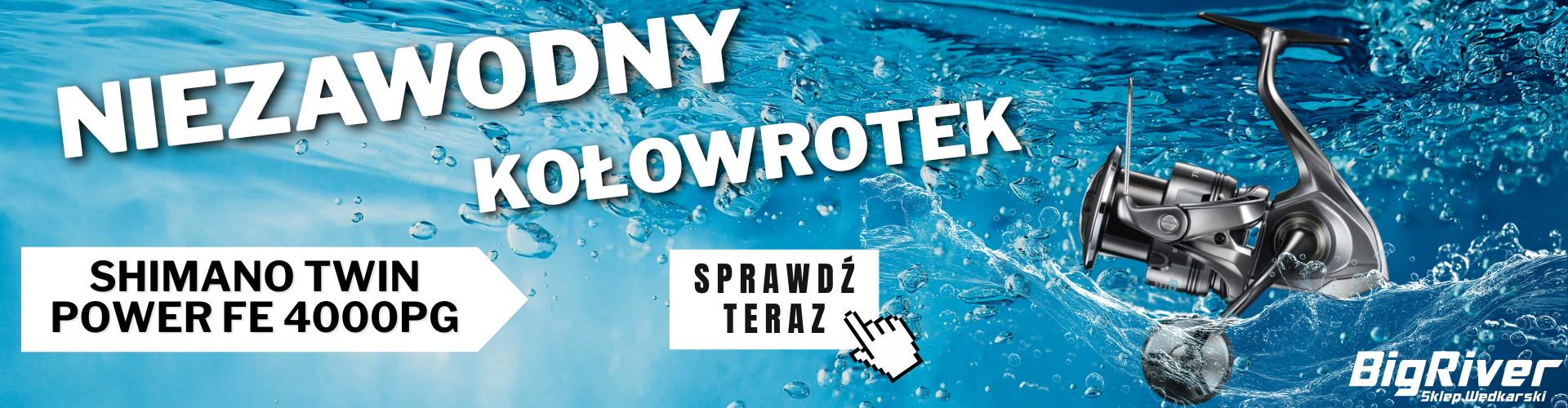 Kołowrotek Twin Power FE 4000PG